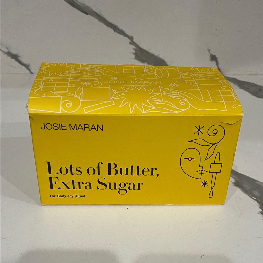 Josie Maran Vibrant Yellow Box